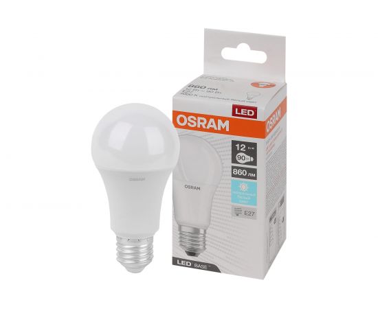Светодиодная лампа Osram LED BASE CLASSIC A90 12W/840 220-240V E27 4058075527270 – изображение 3