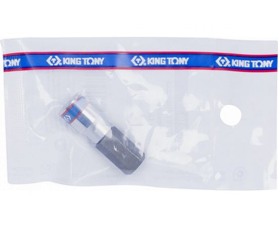 Торцевая насадка (бита) 1/4"", HEX, 10мм, 37мм KING TONY 203510 – изображение 3