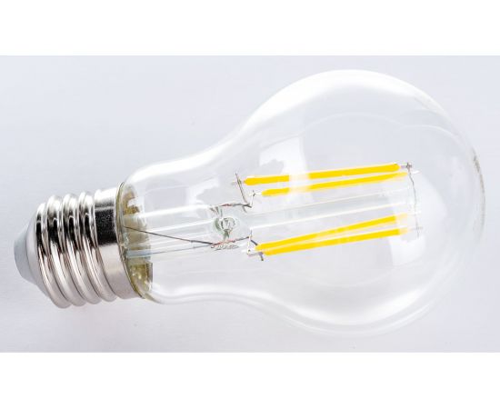 Лампа IEK серия 360, LED, A60, прозрачная, 7вт, 230В, 3000К, E27 LLF-A60-7-230-30-E27-CL – изображение 3