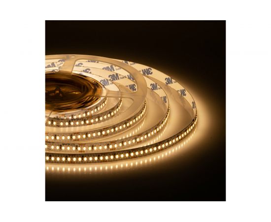 Светодиодная лента MAKSBRIGHT 24В, 22,6Вт/м, 204 д/м, IP20, 5м, MB-R204-FE-3014-WW-S – изображение 3