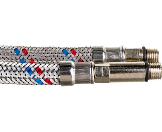 Гибкая подводка для смесителей Gigant 1/2""хМ10x30 см, г/ш P-30-M10 – изображение 3