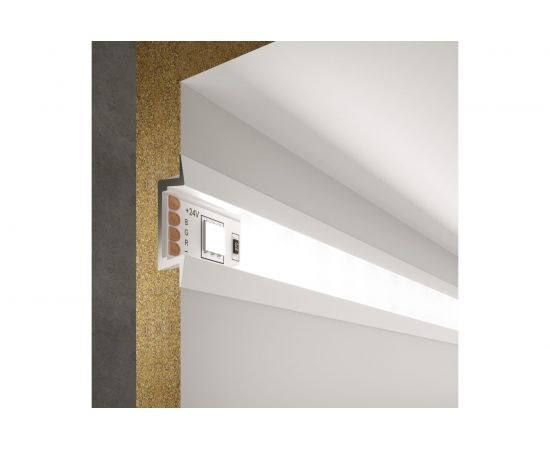 Встраиваемый профиль Elektrostandard LL-2-ALP007 алюминиевый, белый/белый для LED ленты (под ленту до 11mm) a053624 – изображение 3