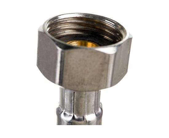 Гибкая подводка для воды Gigant с оплеткой из нержавеющей стали, 1/2""х60 см, г/г P-60-GG – изображение 3