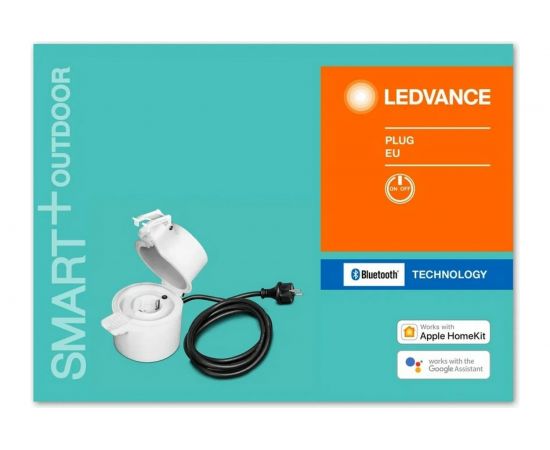 Умная розетка LEDVANCE SMART BT OUTDOOR PLUG EU 8X1 GF LEDV 4058075503106 – изображение 4