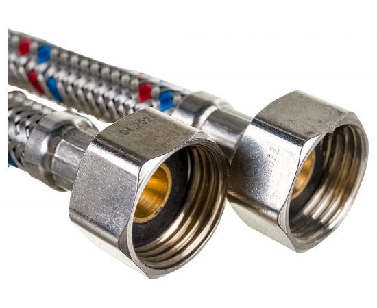 Гибкая подводка для смесителей Gigant 1/2""хМ10x30 см, г/ш P-30-M10 – изображение 4