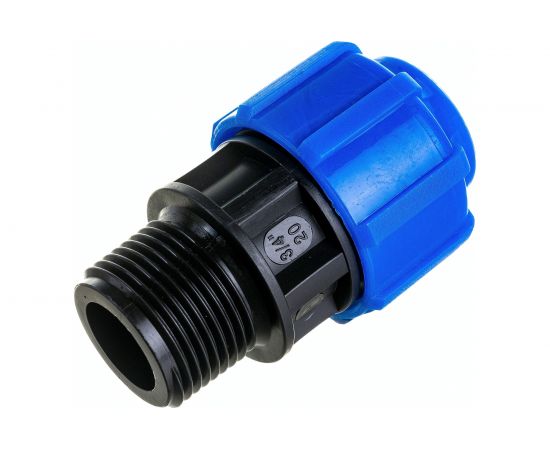 Муфта ПОЛИТЭК с наружной резьбой 20х3/4 53002034 – изображение 4