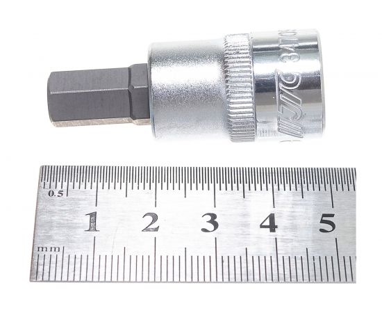 Головка с насадкой HEX 3/8"" х H9, длина 48 мм JTC-34709 – изображение 4