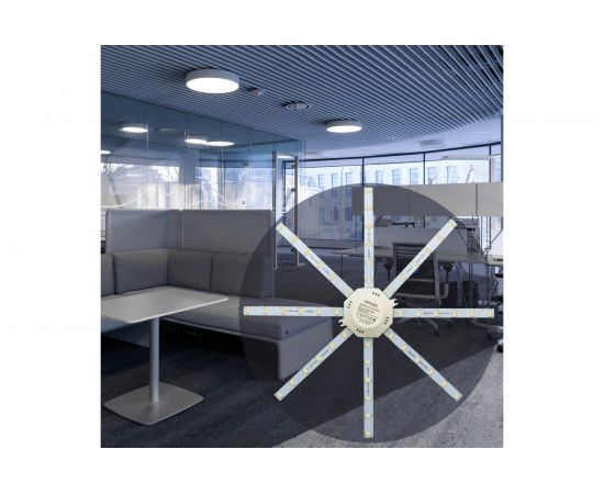 Комплект светодиодных линеек Apeyron Звездочка 220В, 20Вт, smd5730, 1500Лм, 4000К, IP30, 02-46 – изображение 4