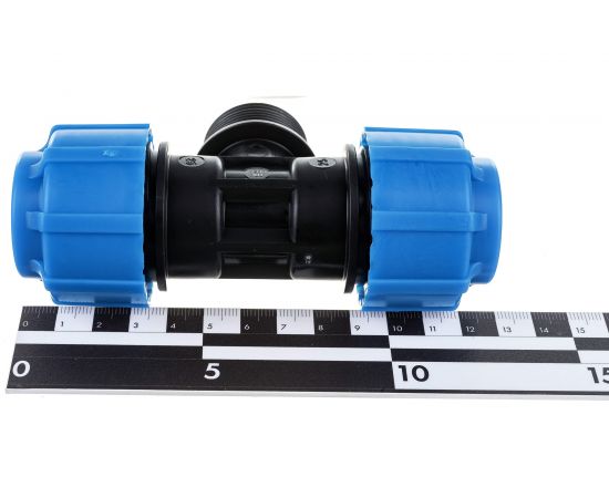 Тройник с наружной резьбой ПОЛИТЭК 25х1х25 51250125 – изображение 4