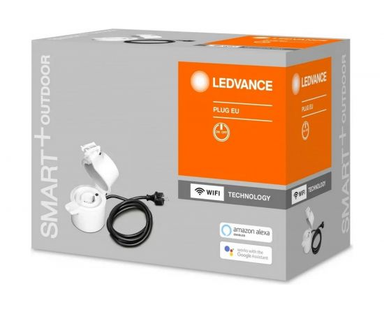 Умная розетка LEDVANCE SMART WIFI OUTDOOR PLUG EU 8X1 LEDV 4058075532120 – изображение 4