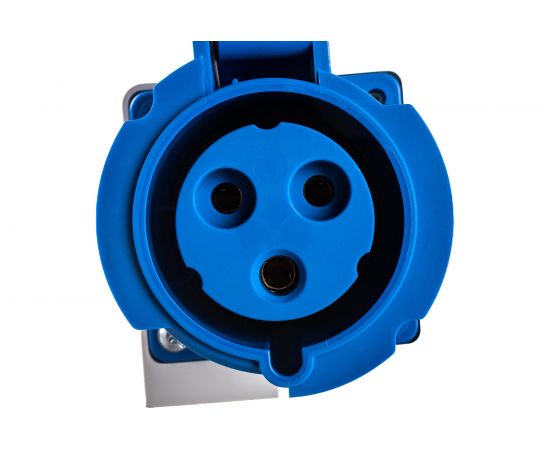 Настенная розетка PCE 32А 230V 1P+N+E IP67 1232-6 – изображение 5