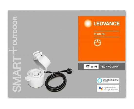 Умная розетка LEDVANCE SMART WIFI OUTDOOR PLUG EU 8X1 LEDV 4058075532120 – изображение 5
