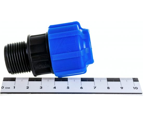 Муфта ПОЛИТЭК с наружной резьбой 20х3/4 53002034 – изображение 5