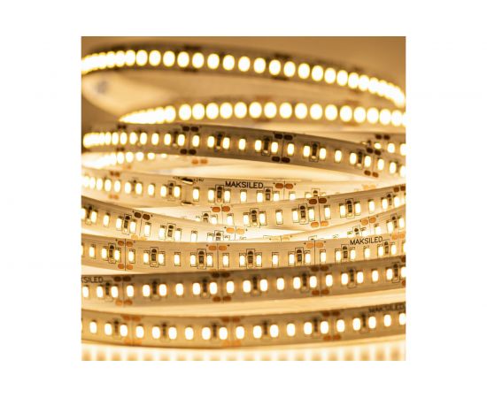 Светодиодная лента MAKSBRIGHT 24В, 22,6Вт/м, 204 д/м, IP20, 5м, MB-R204-FE-3014-WW-S – изображение 6