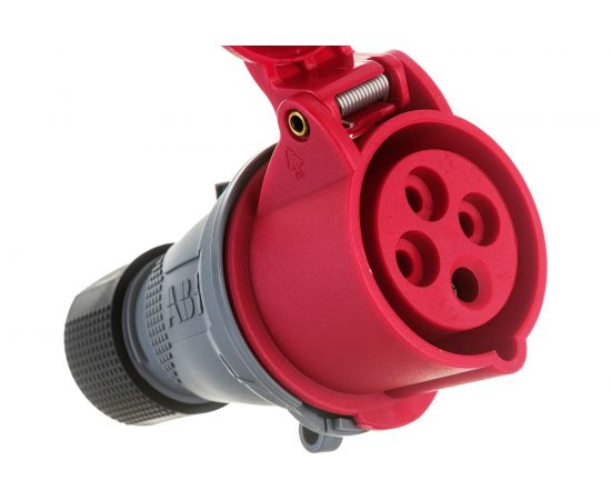 Кабельная розетка ABB Easy&Safe 316EC6, 16А, 3P+E, IP44, 6ч 2CMA102012R1000 – изображение 6