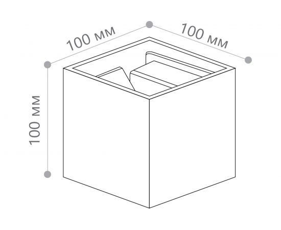 Садово-парковый светильник FERON 2х3W, 450Lm, 4000K, белый DH012 11871 – изображение 9