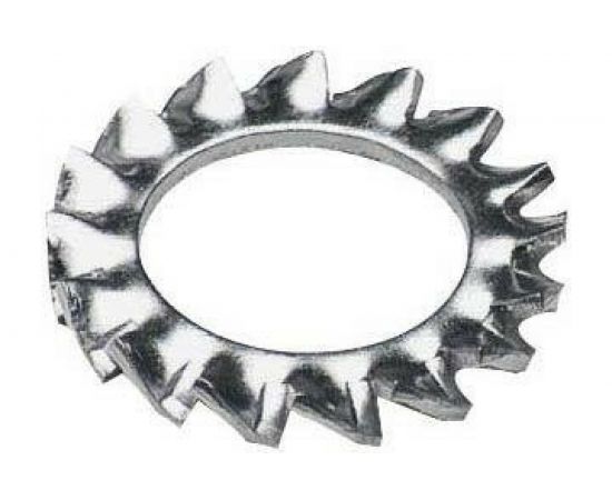 Шайба Tech-Krep DIN6798А 6 нерж.ст. А2 10шт 141778 