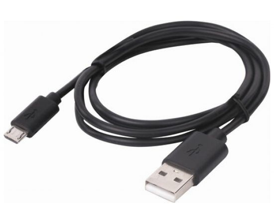 Кабель SONNEN USB2.0-micro USB 1м медь для передачи данных и зарядки черный 513115 
