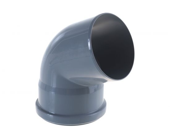 Канализационный отвод RTP 110 мм, 67 градусов, серый 16356 