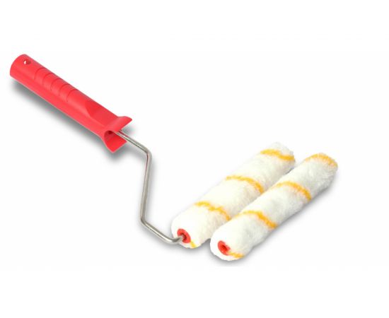 Малярный мини-валик VIRTUS Полиамид в сборе, 110 мм, ручка и 2 валика 002218110 