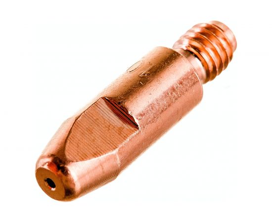 Наконечник токопроводящий (E-Cu; М6х28; 1.0 мм) для горелок MIG/MAG Сварог ICU0004-10 
