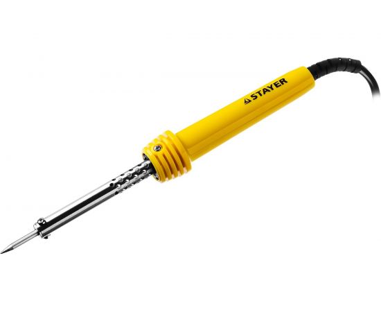 Паяльник Stayer MAXTerm с пластмассовой рукояткой жало-конус 30Вт 55305-30 – изображение 2
