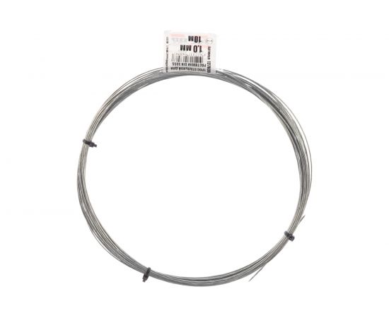 Стальной трос для растяжки DIN 3055, 1 мм, 10 м Tech-Krep 127839 – изображение 2