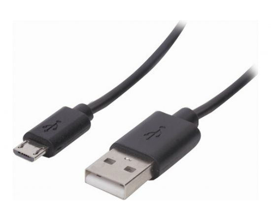 Кабель SONNEN USB2.0-micro USB 1м медь для передачи данных и зарядки черный 513115 – изображение 2