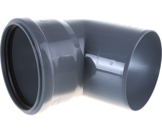 Канализационный отвод RTP 110 мм, 67 градусов, серый 16356 – изображение 2