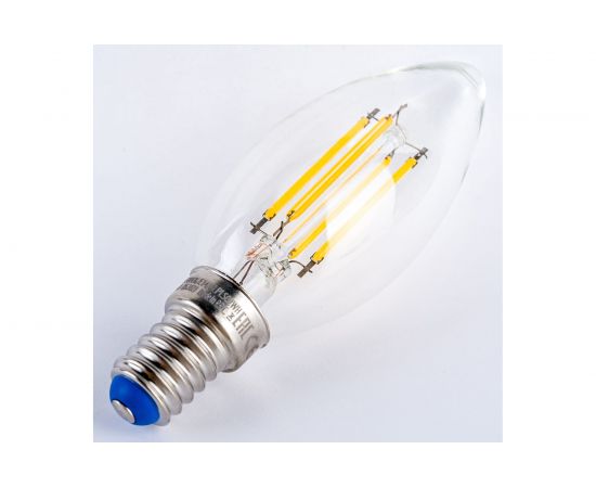 Светодиодная лампа Uniel Форма свеча Серия Sky LED-C35-11W/3000K/E14/CL PLS02WH UL-00005164 – изображение 2