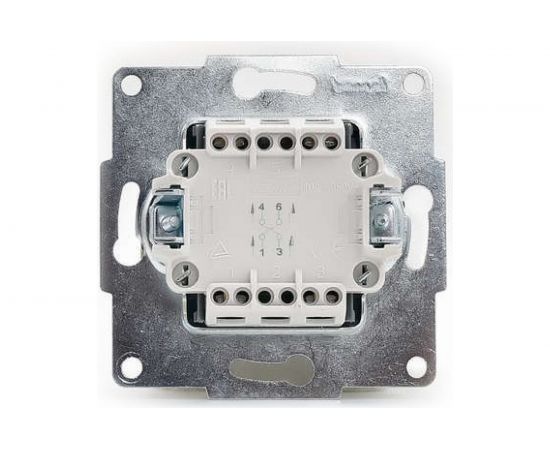 Промежуточный выключатель Lezard KARINA чёрный бархат 707-4288-107 – изображение 2