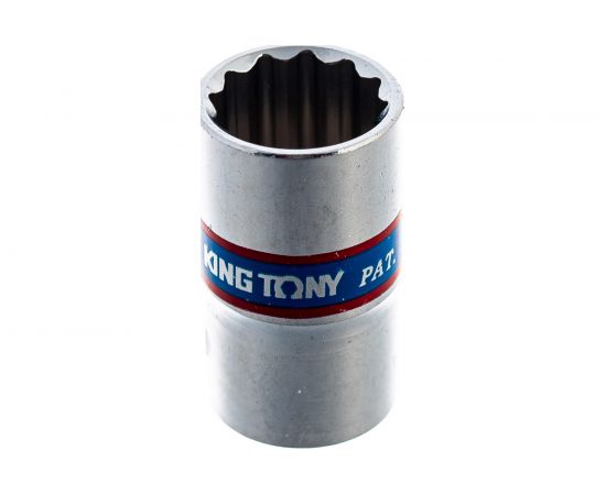 Торцевая стандартная двенадцатигранная головка 1/4", 10мм KING TONY 233010M – изображение 2