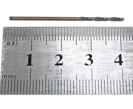 Сверло по металлу EC Gold&Black (2 шт; 1.5 мм; HSS-G M2; DIN 338 RN) RITTER PS14201502 – изображение 3