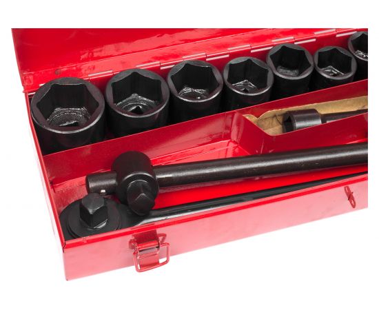 Набор торцевых головок SITOMO N6 21-50 мм, 3/4"", 21 шт, кейс металл 120193 – изображение 3