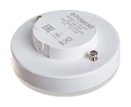 Светодиодная лампа Polaroid 220V GX 8W 4000K GX53 560lm PL-GX53804 – изображение 3