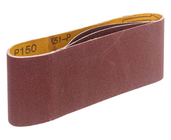 Лента шлифовальная (3 шт; 75х457 мм; P150) Tulips tools EA07-406 – изображение 3