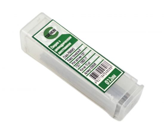 Сверло по металлу (2.2х27х53 мм; Р6М5К5; шлиф А1; цх) TORNERI 039506 – изображение 3