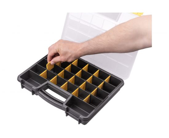 Органайзер Бытпласт WORKER, 330х260х50 мм, серый 433240211 – изображение 4