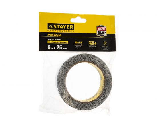 Клейкая противоскользящая лента STAYER Profi 25 мм х 5 м 12270-25-05 – изображение 4