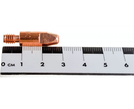 Наконечник токопроводящий (E-Cu; М6х28; 1.0 мм) для горелок MIG/MAG Сварог ICU0004-10 – изображение 4