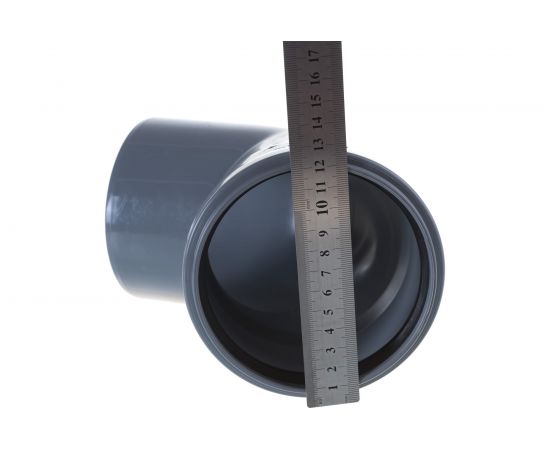 Канализационный отвод RTP 110 мм, 67 градусов, серый 16356 – изображение 4