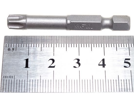 Биты "EXPERT" (E 1/4"; Т 40; 50 мм; 2 шт.) KRAFTOOL 26125-40-50-2 – изображение 5