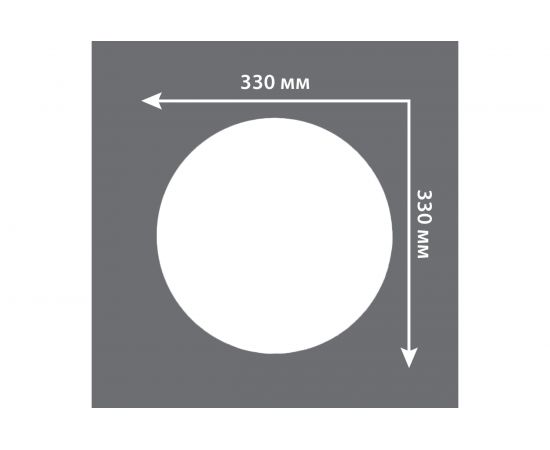 Потолочная розетка Decomaster d наружный 330 мм 80030 – изображение 5