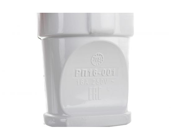 Разборная розетка Volsten Sb1-M11 16А белая без заземления 1 гнездо Модель РА16-001 14445 – изображение 6