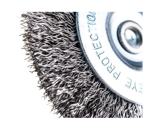 Дисковая гофрированная щетка Атака №082 5407506120 d 75 для дрели шестигранный хвостовик 22386 – изображение 6