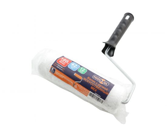 Валик с ручкой РОССНА "ИСКУССТВЕННЫЙ МЕХ" 180 мм Р860764 