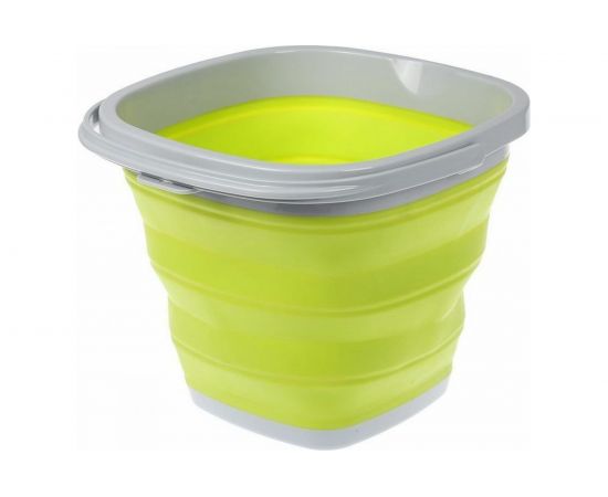 Складное ведро BRADEX квадратное, 10л, зеленое TD 0557 