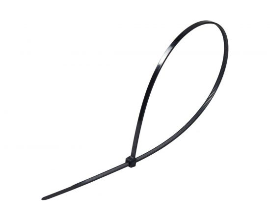 Универсальный пластиковый хомут ЭВРИКА черный 5.0x450мм 25шт ER-15452 