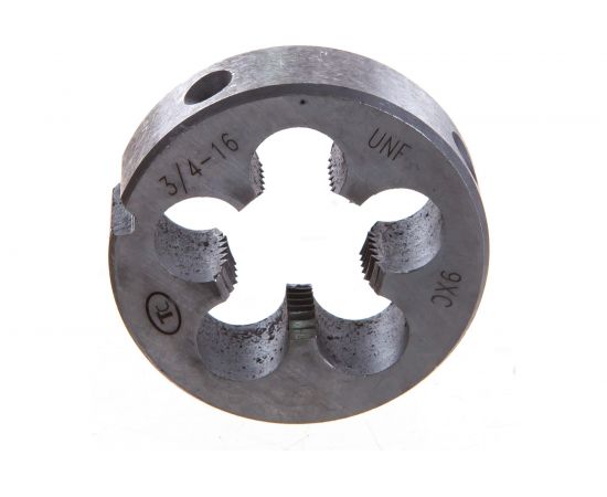 Дюймовая плашка ТехноСталь 3/4"-16 UNF 60 9ХС t254067 