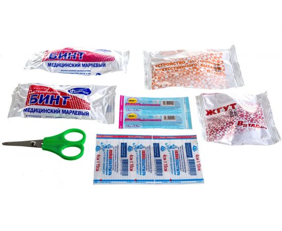 Автомобильная аптечка первой помощи ГЛАВДОР GL-25 мини 48125 